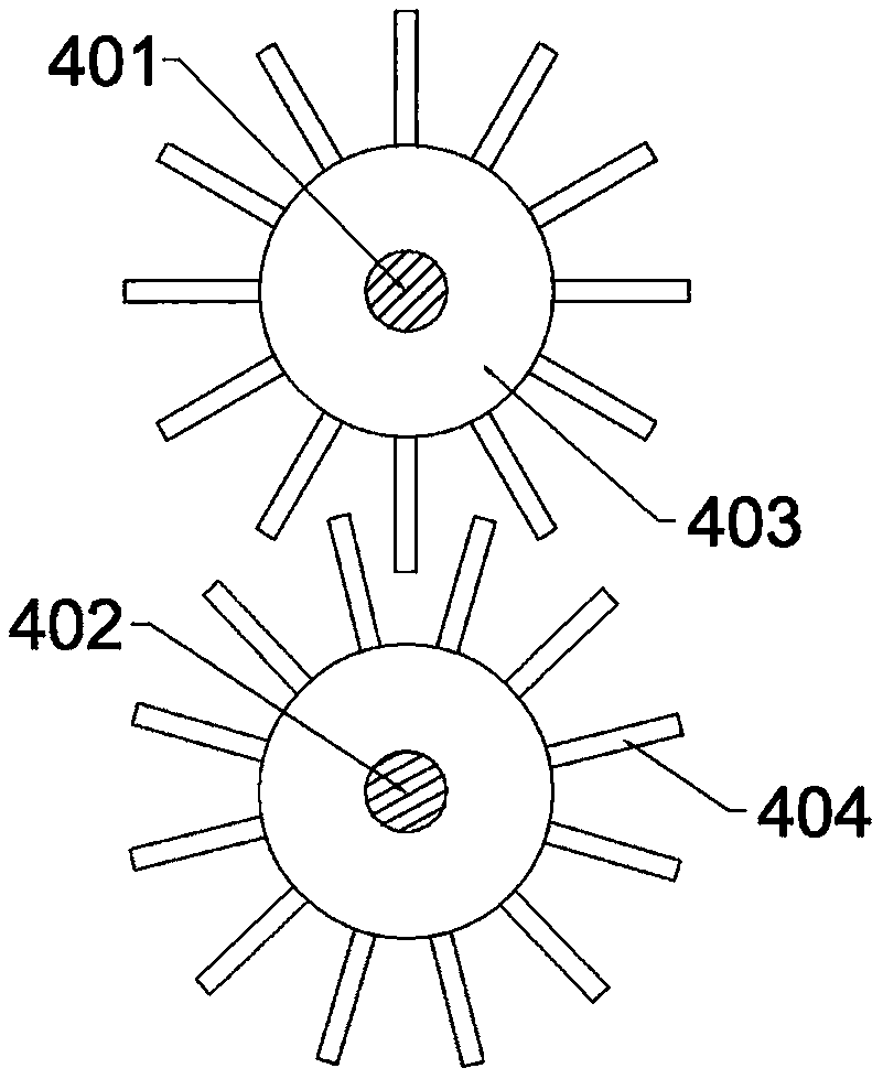 Agricultural production equipment with quick removal function of pod shells