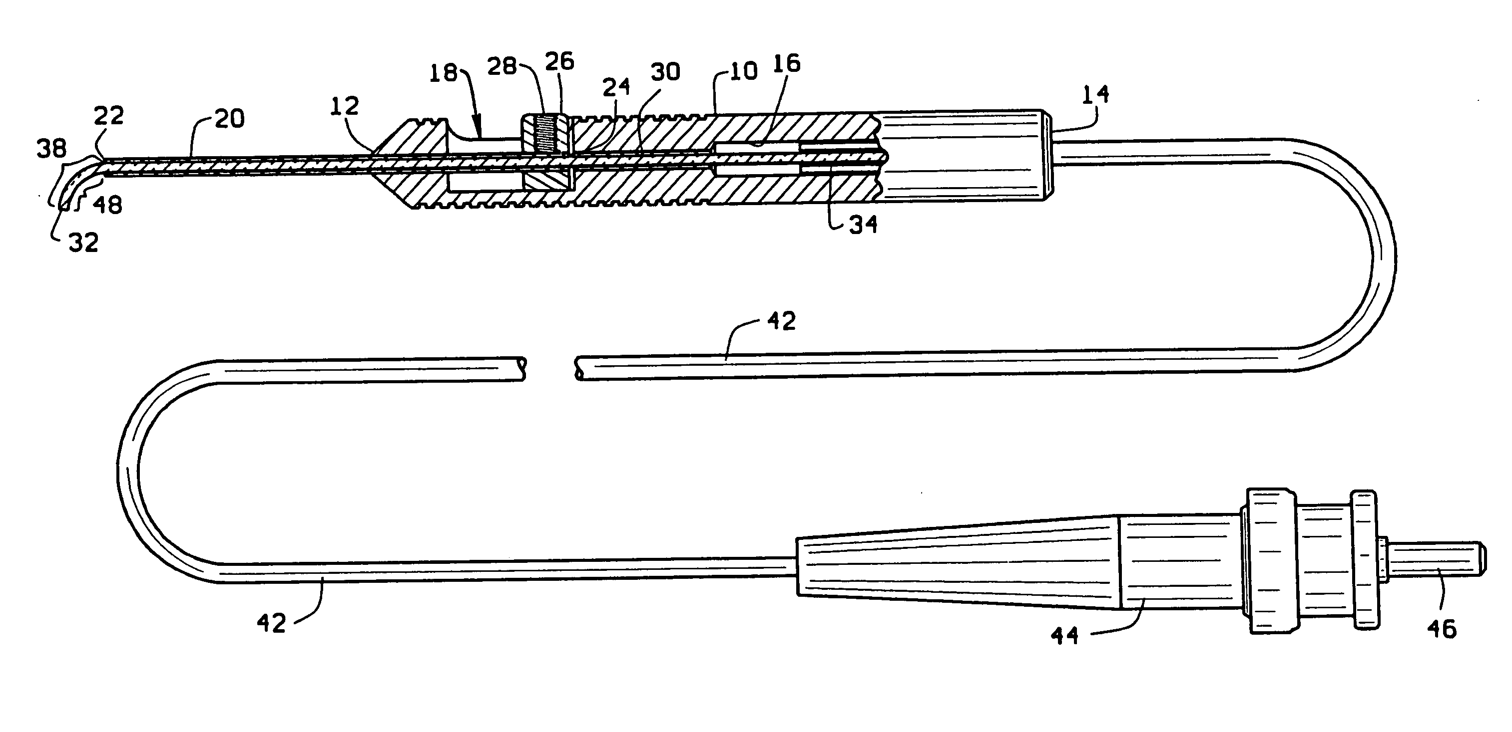 Directional laser probe