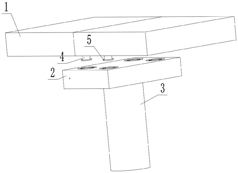 Bridge anti-falling beam device with sliding damping mechanism