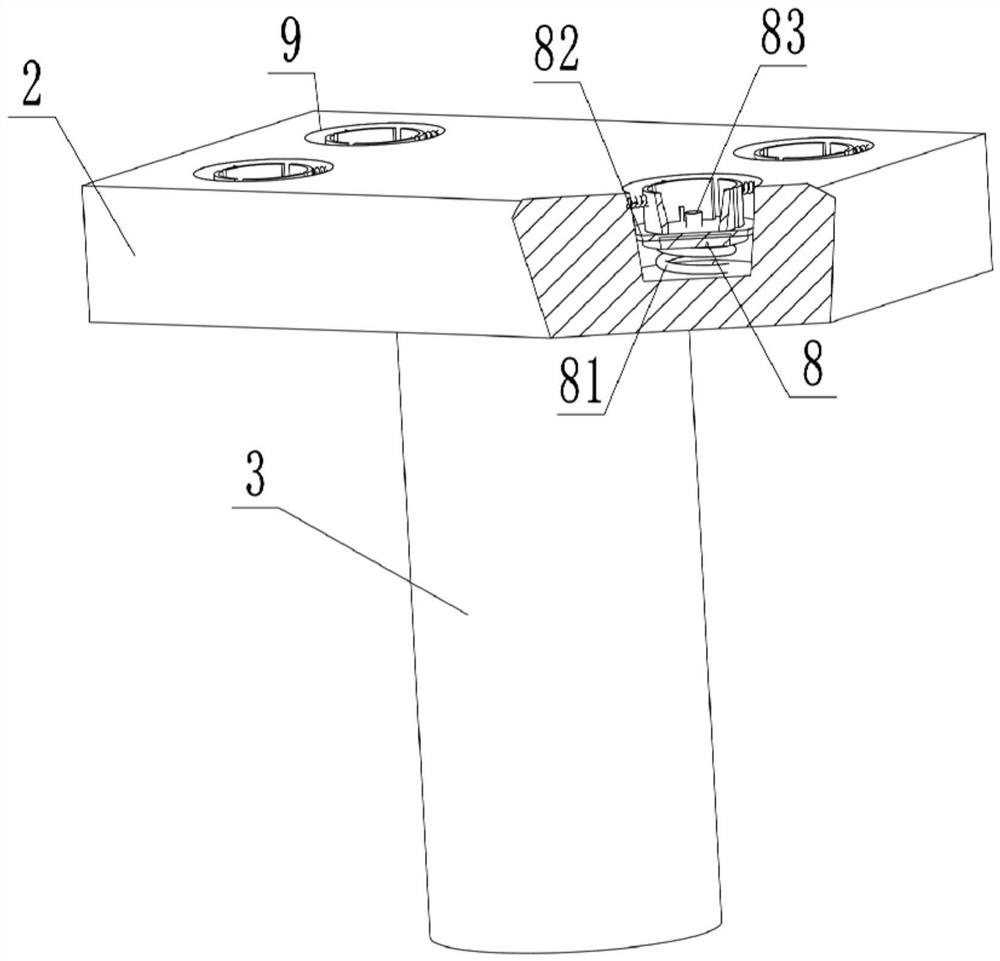 Bridge anti-falling beam device with sliding damping mechanism