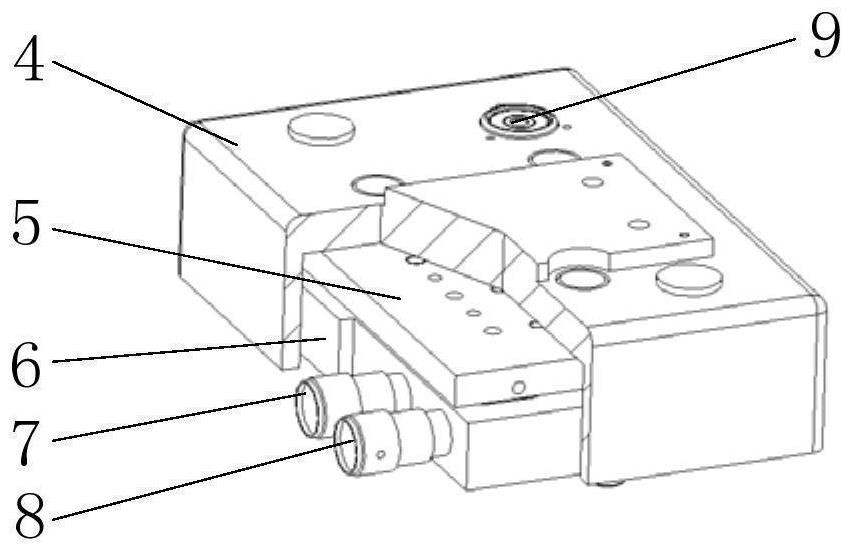 Two-dimensional precise anti-backlash adjusting mechanism of photoelectric autocollimator