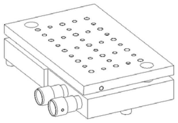 Two-dimensional precise anti-backlash adjusting mechanism of photoelectric autocollimator