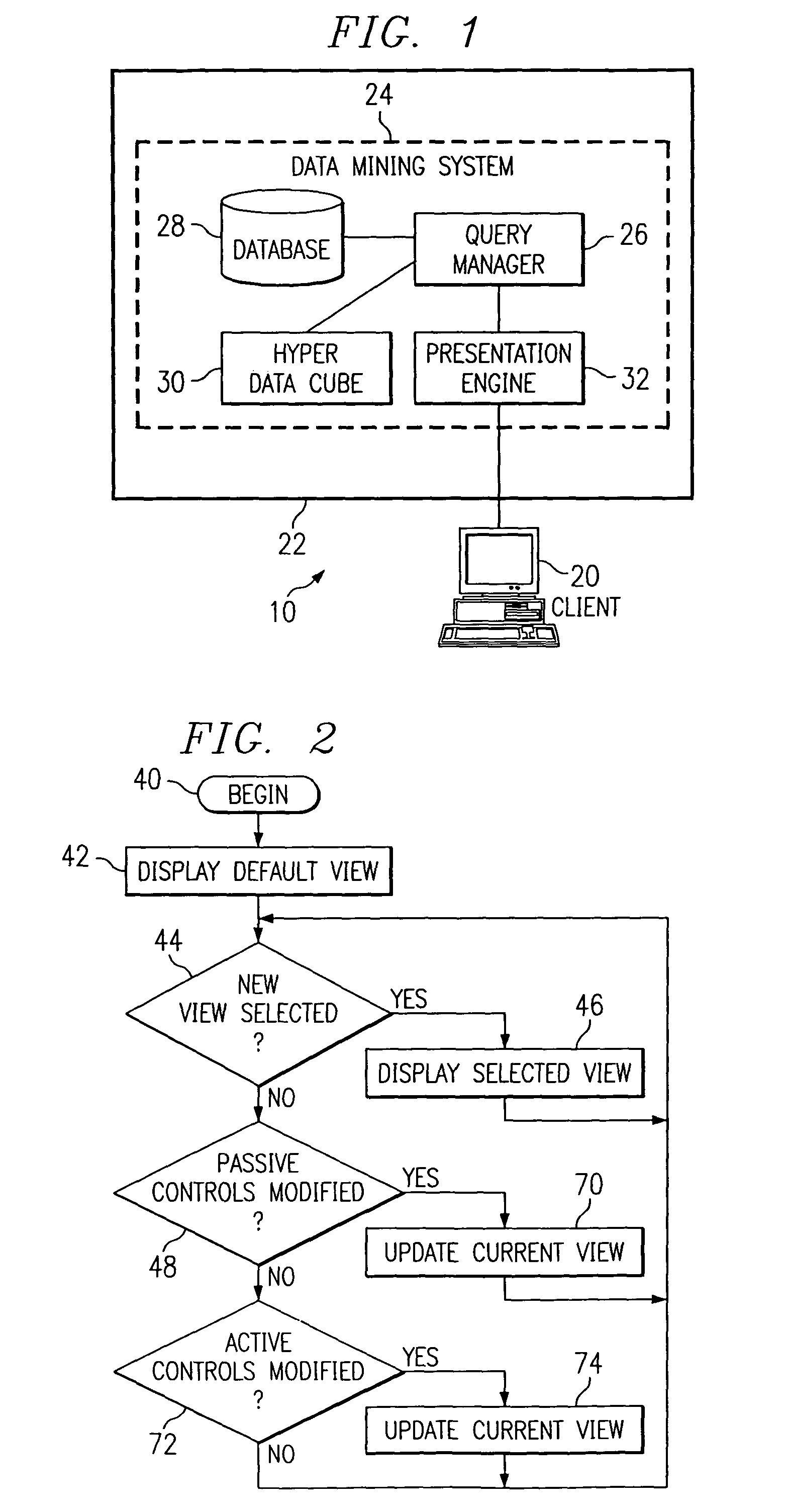 System and method for presenting statistics