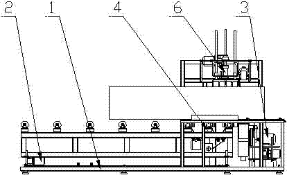 Cutting machine for automatically slitting long tube stock into short tubes