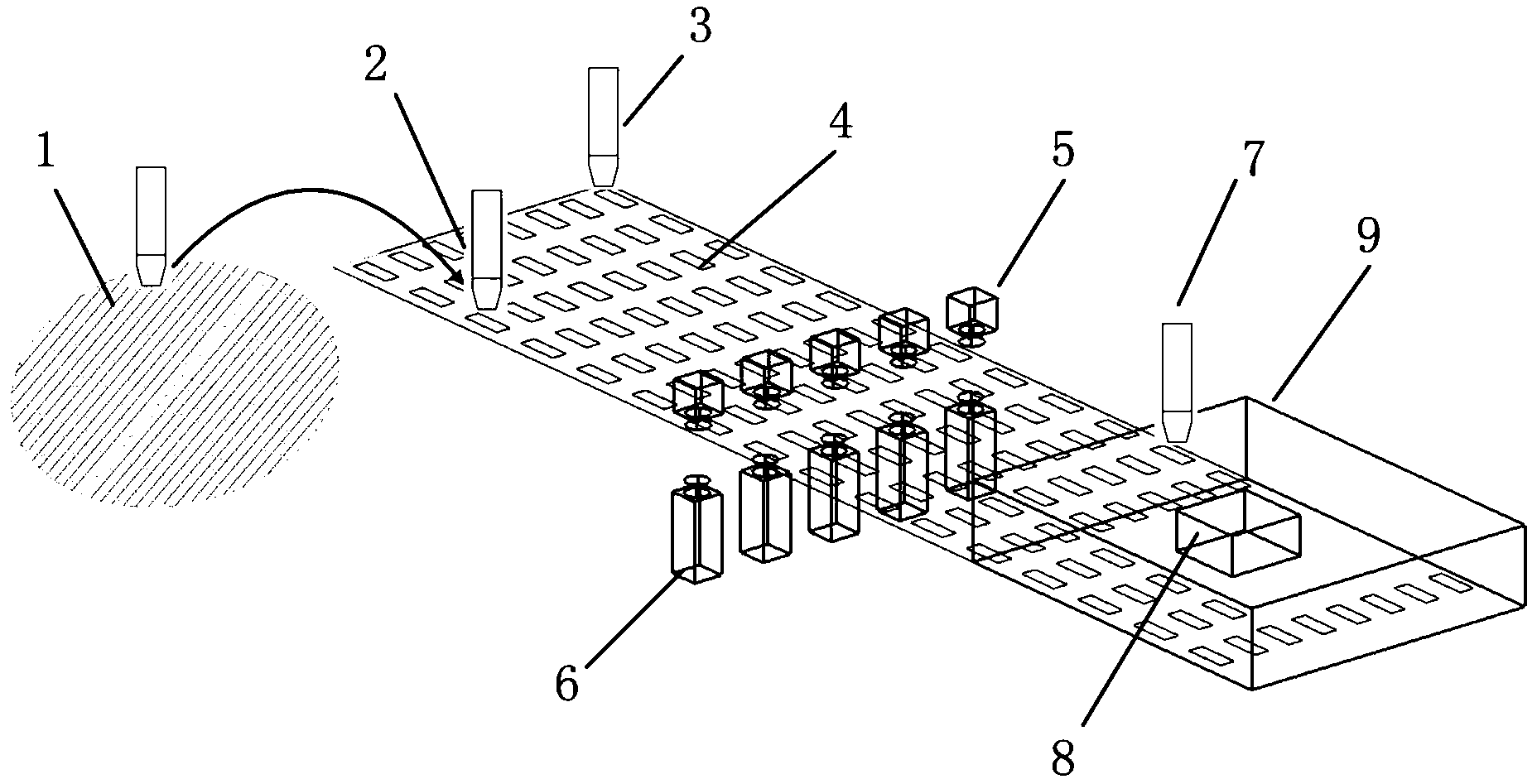 Method and device for online detecting RFID electronic tag