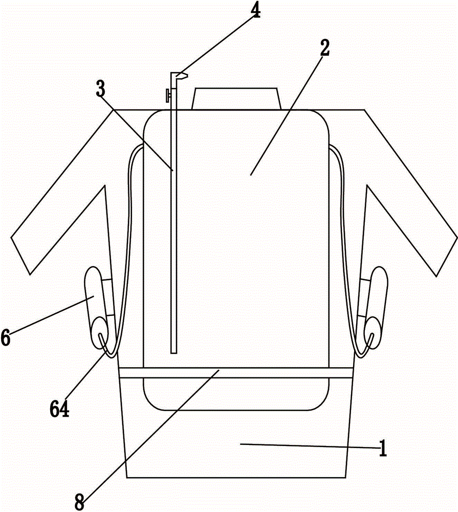 Clothes convenient for water drinking