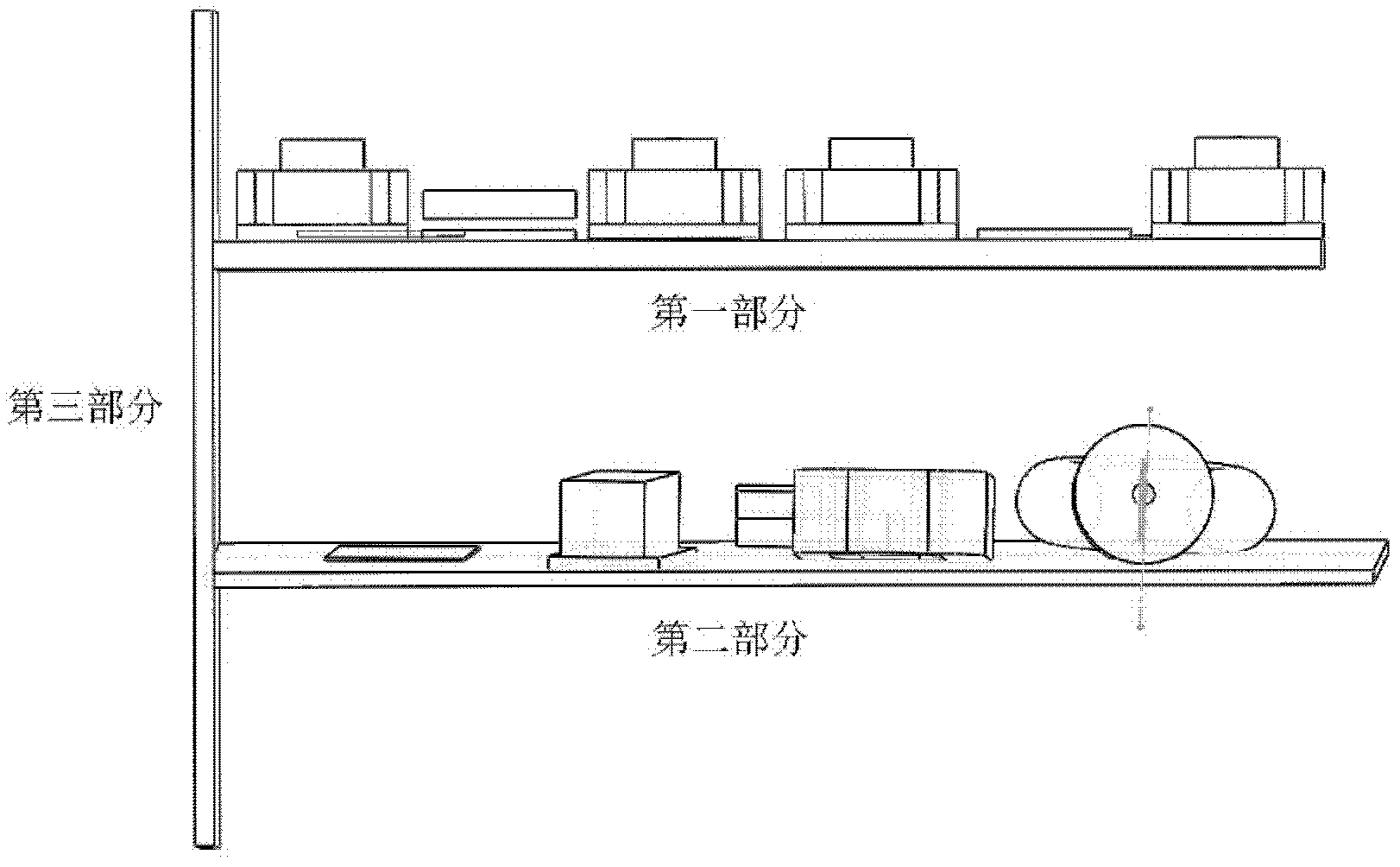 High-frequency high-voltage power supply structure