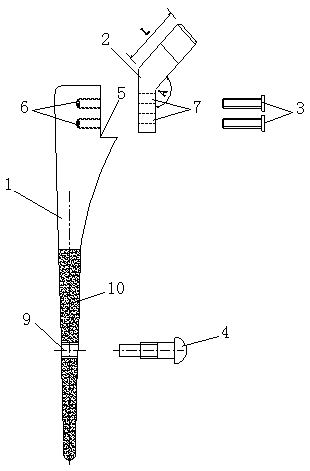 a hip prosthesis