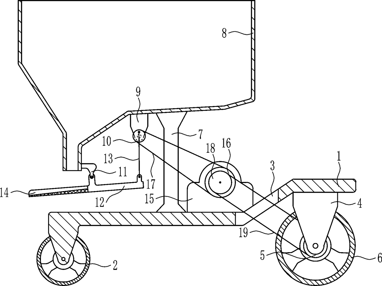 Paddy flattening and air-drying equipment for agriculture