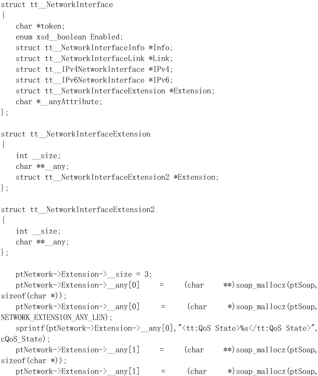 Method and device for realizing QoS network optimization based on Onvif protocol