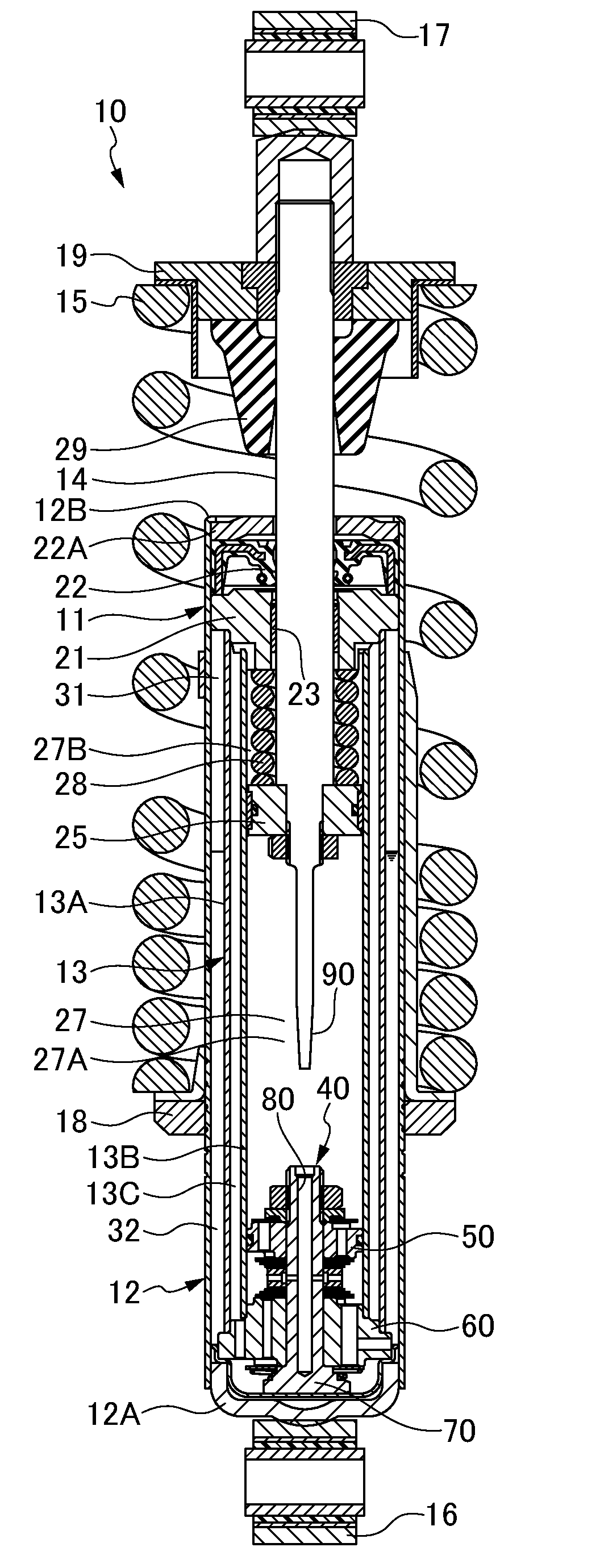 Hydraulic shock absorber