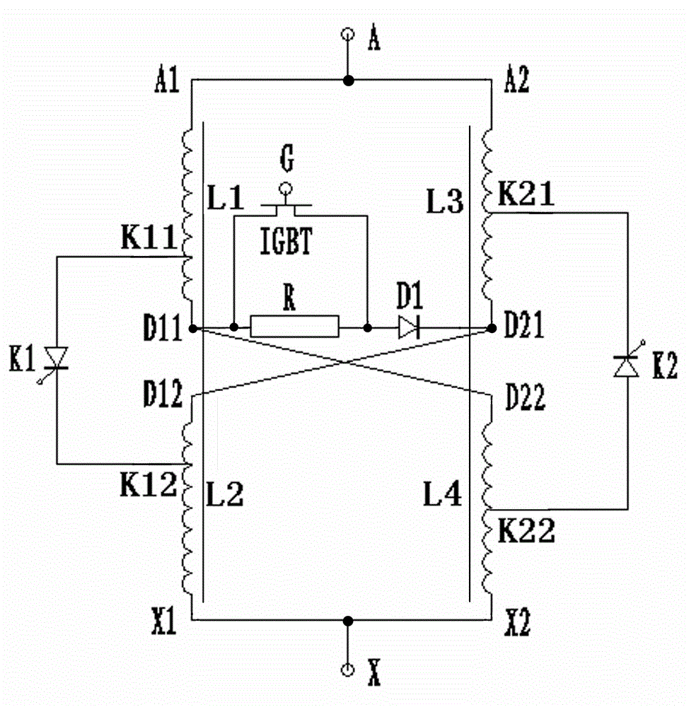 Quick response magnetic control electric reactor