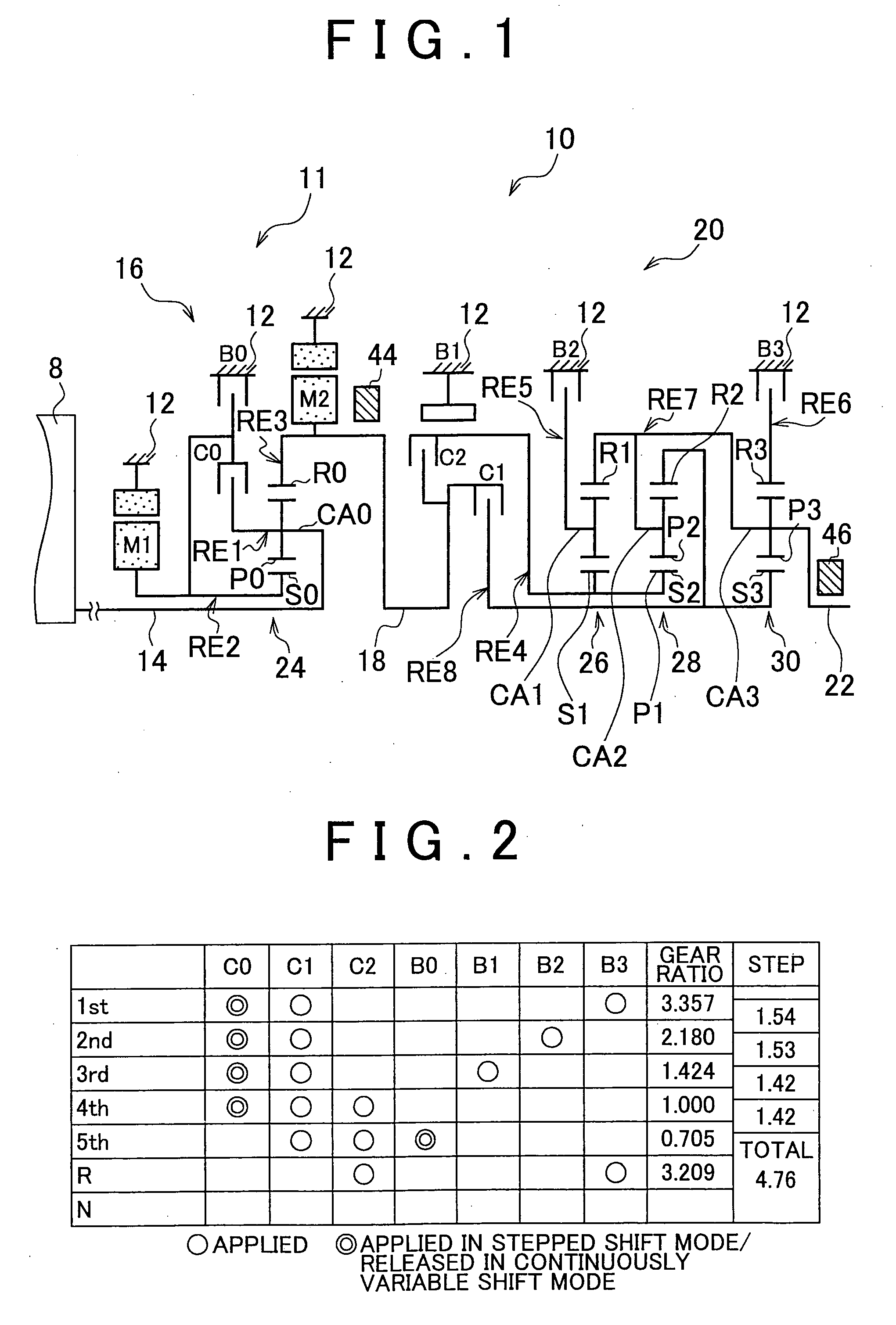 Control apparatus for power transmission system of hybrid vehicle