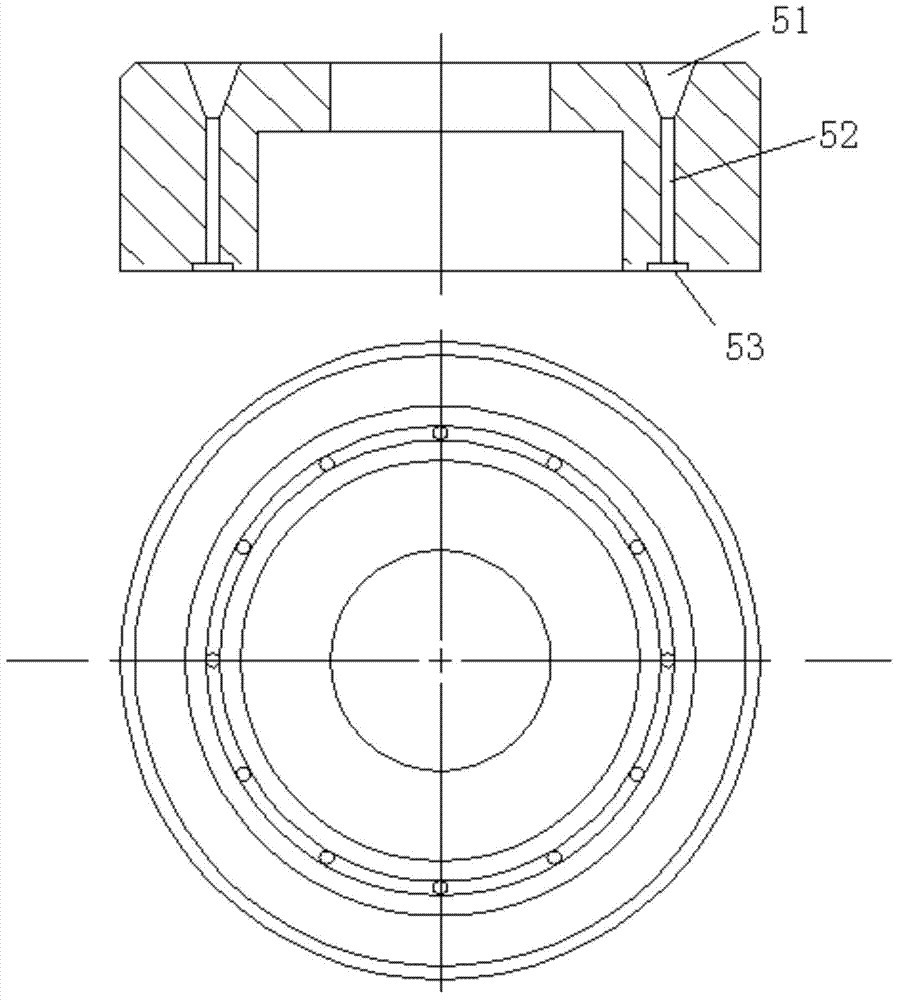 Coreless motor stator glue pouring and shaping mechanism