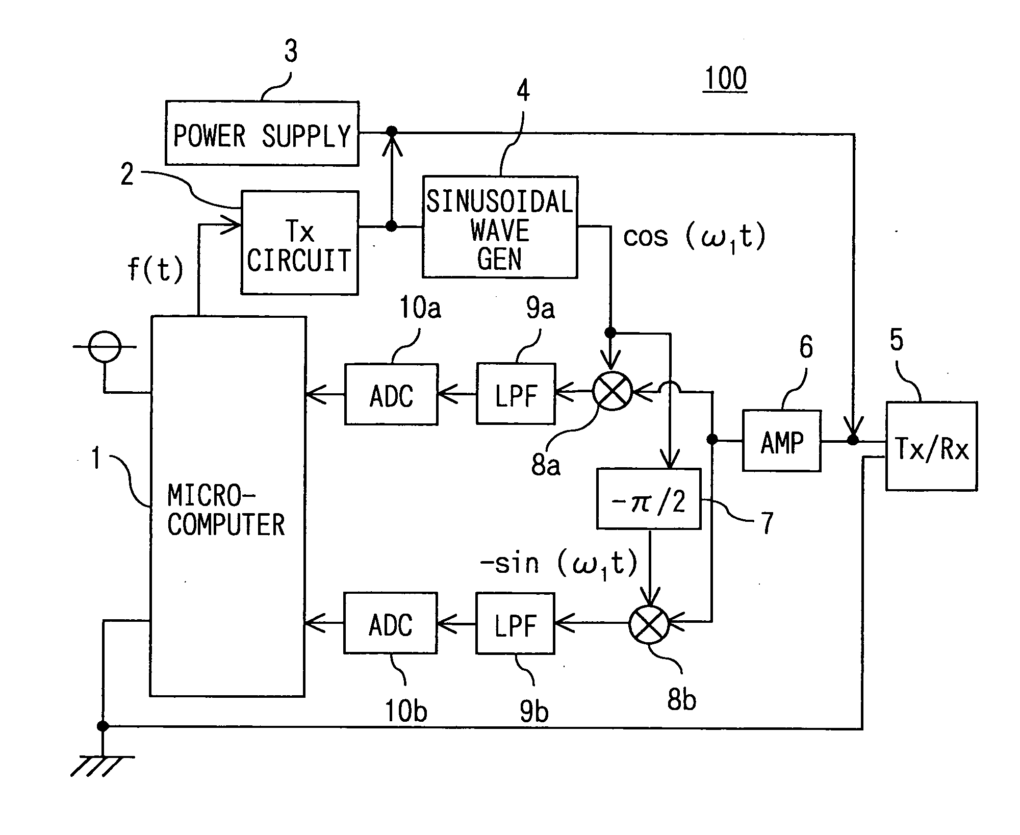 Apparatus for detecting a distance and apparatus for detecting a body