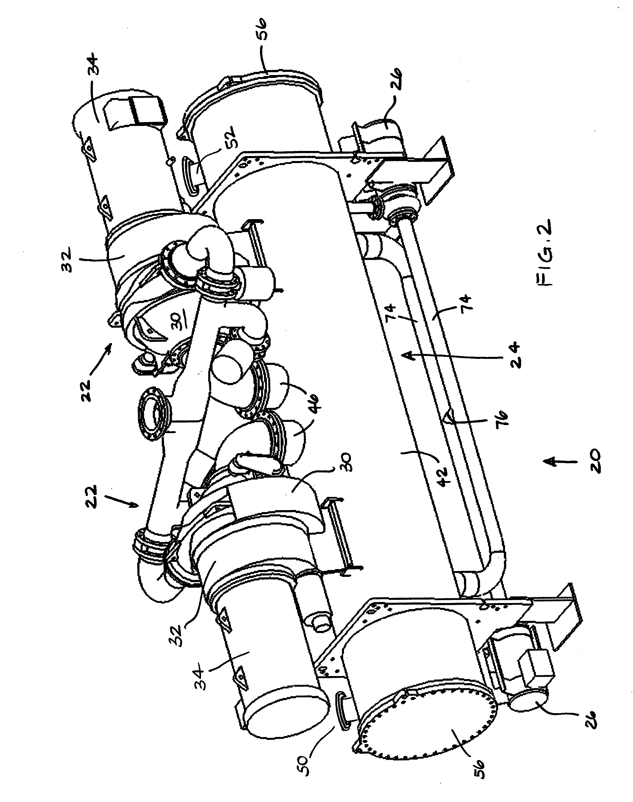 Rankine cycle device having multiple turbo-generators