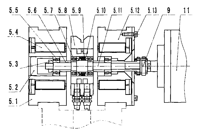 High-temperature high-speed test method for sealed bearing