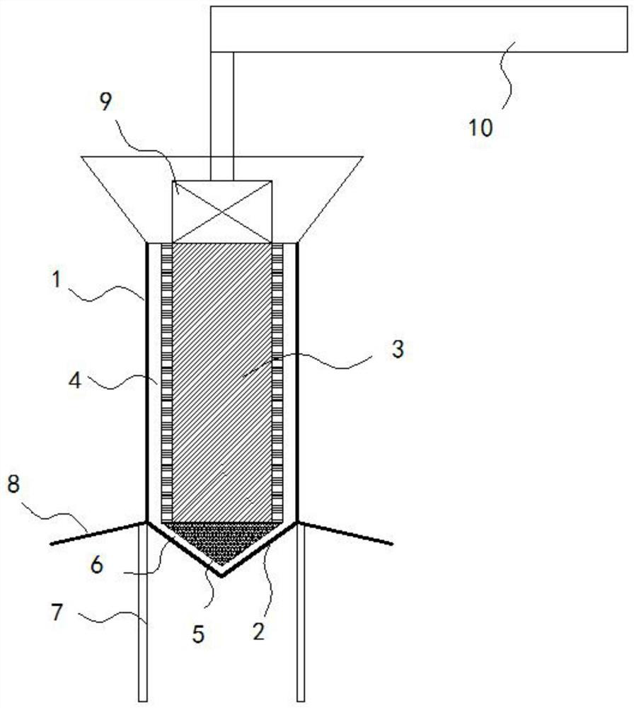 Preparation method of prebaked anode dry material