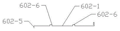 Spliced type container house roof combined top plate