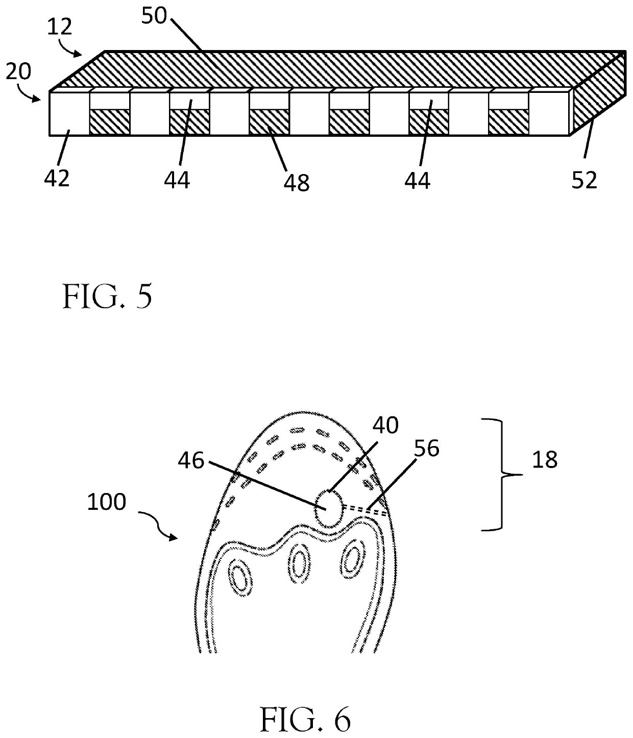 Perforated Insole with Dynamic Support Layer