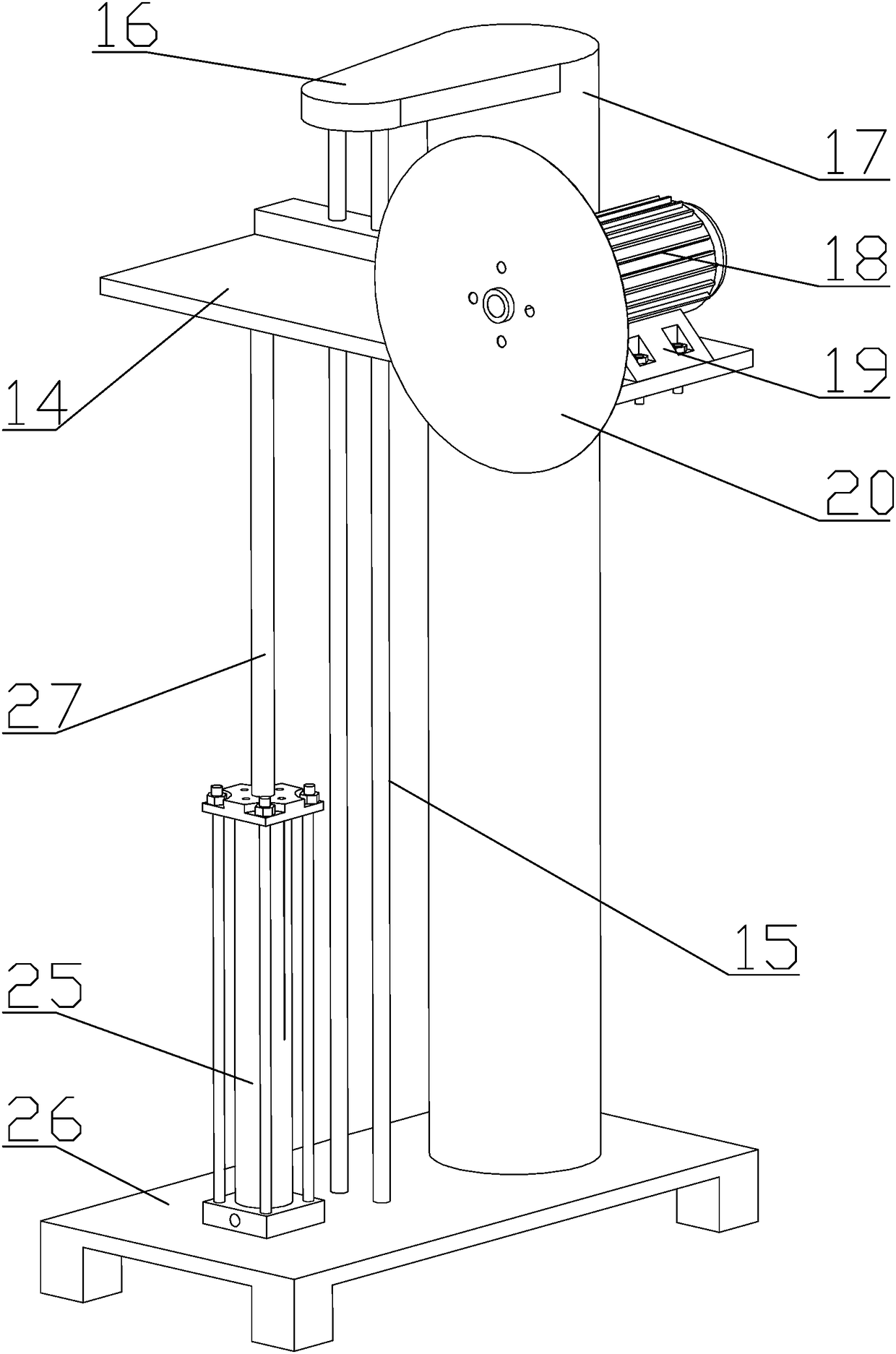 Automatic pipe cutting machine and operation method