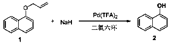 Application of metallide/palladium compound catalytic reduction system in reaction of removing allyl groups and deuteration reaction