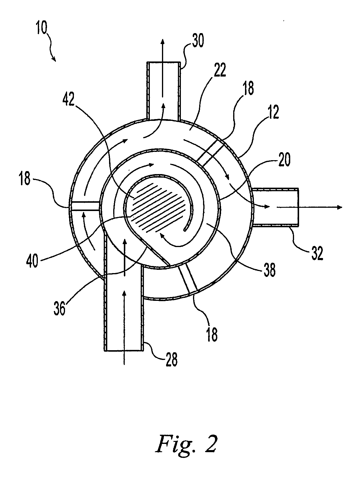 Storm water runoff treatment system