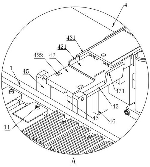 Triode cooling fin assembling clamp and equipment