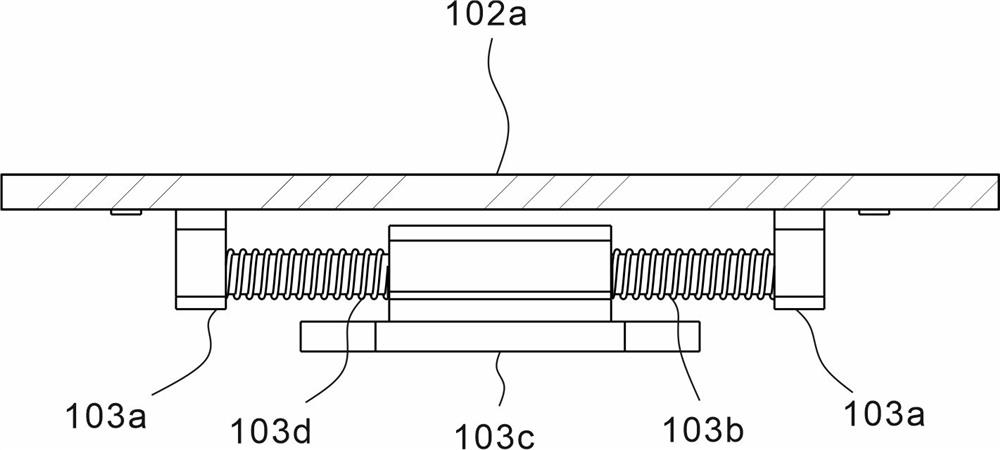 Workpiece clamping and fixing device