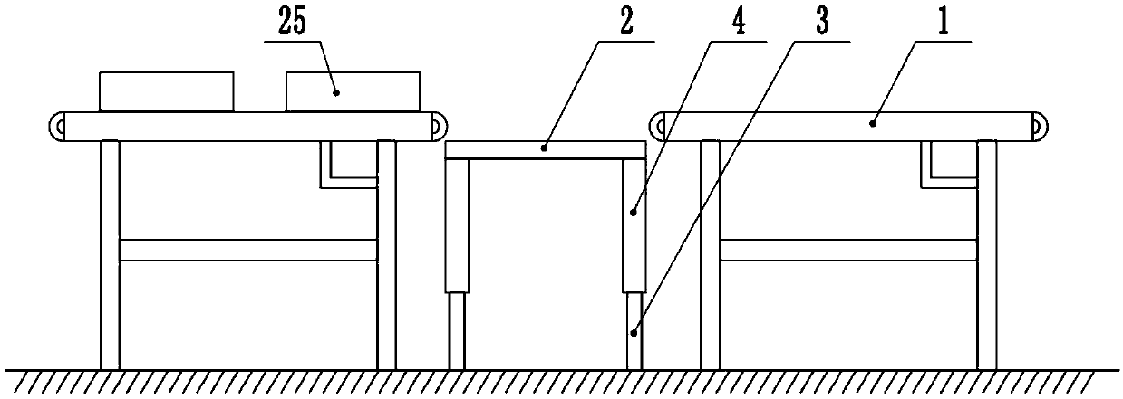 Automatic detecting and labeling device for household electrical waste product