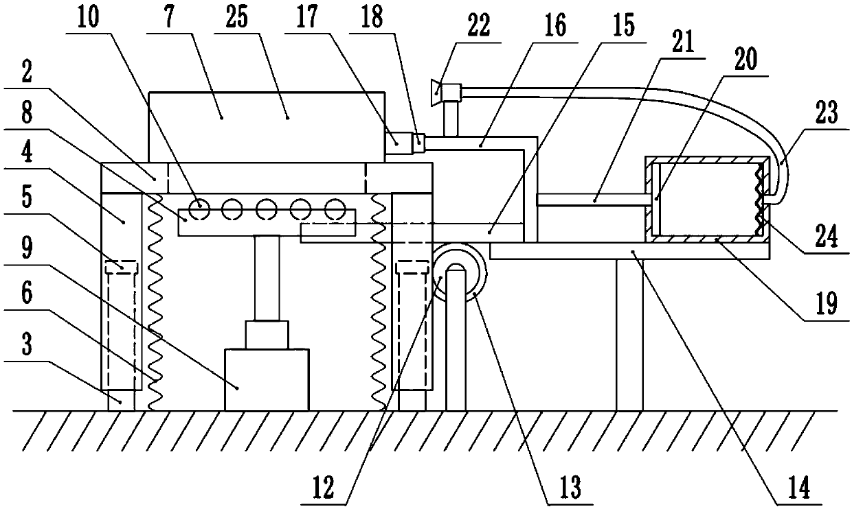 Automatic detecting and labeling device for household electrical waste product