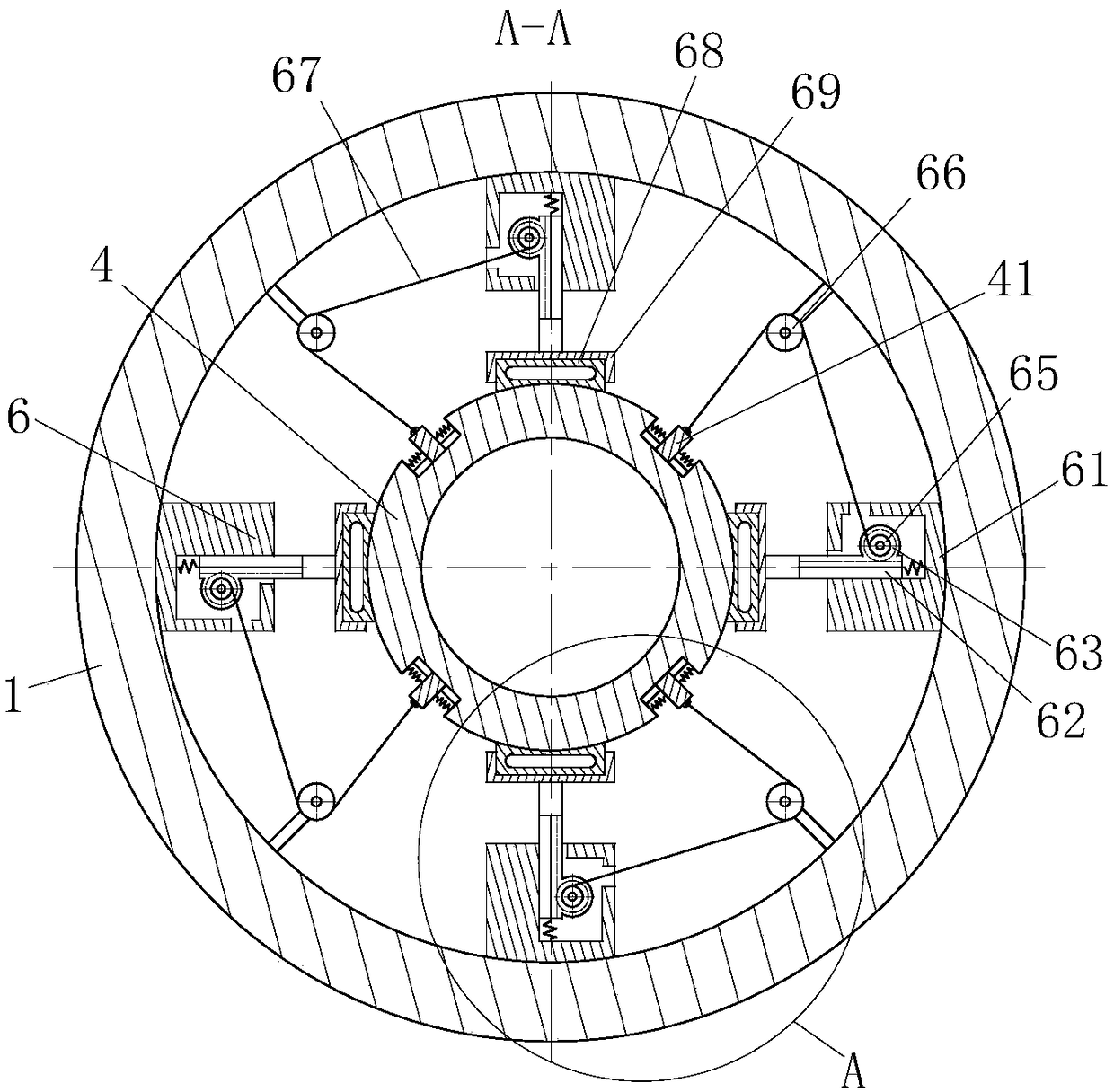 Method for prolonging service life of numerical control milling machine