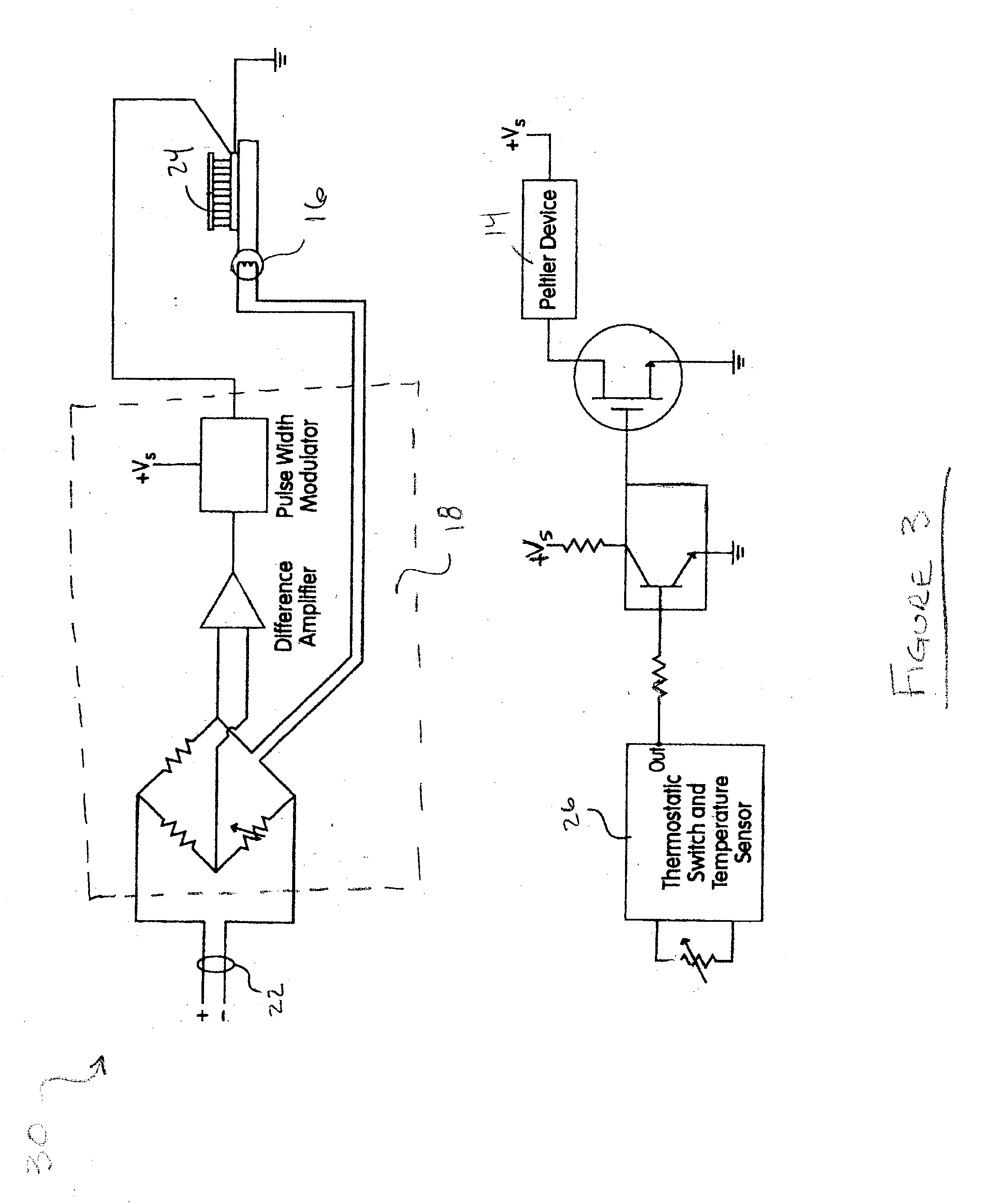 Portable cooling or heating device for applying cryotherapy