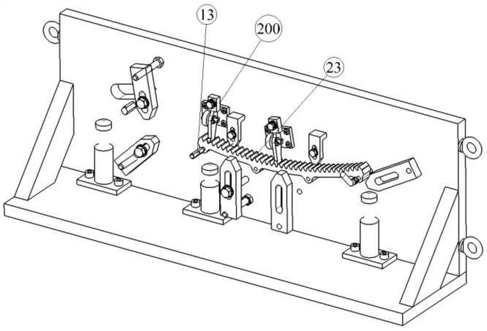 Special boring clamp