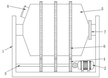 A kind of reaction kettle with automatic cleaning function for coating processing