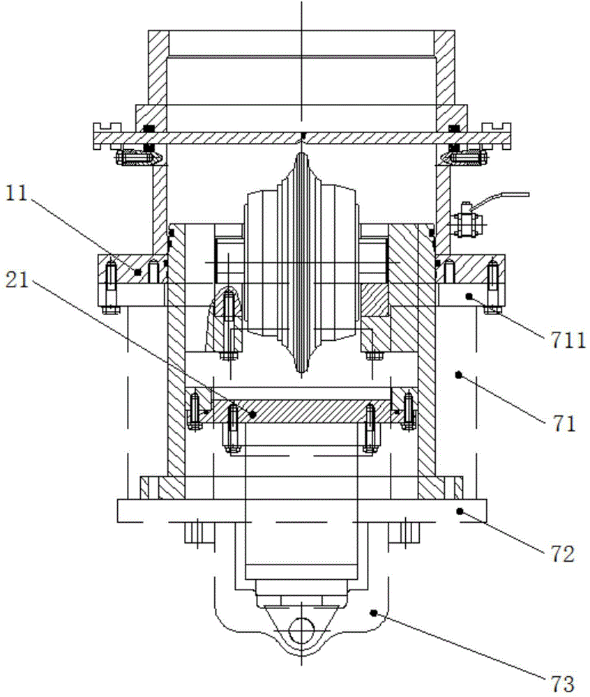 Replacement device for shield cutters