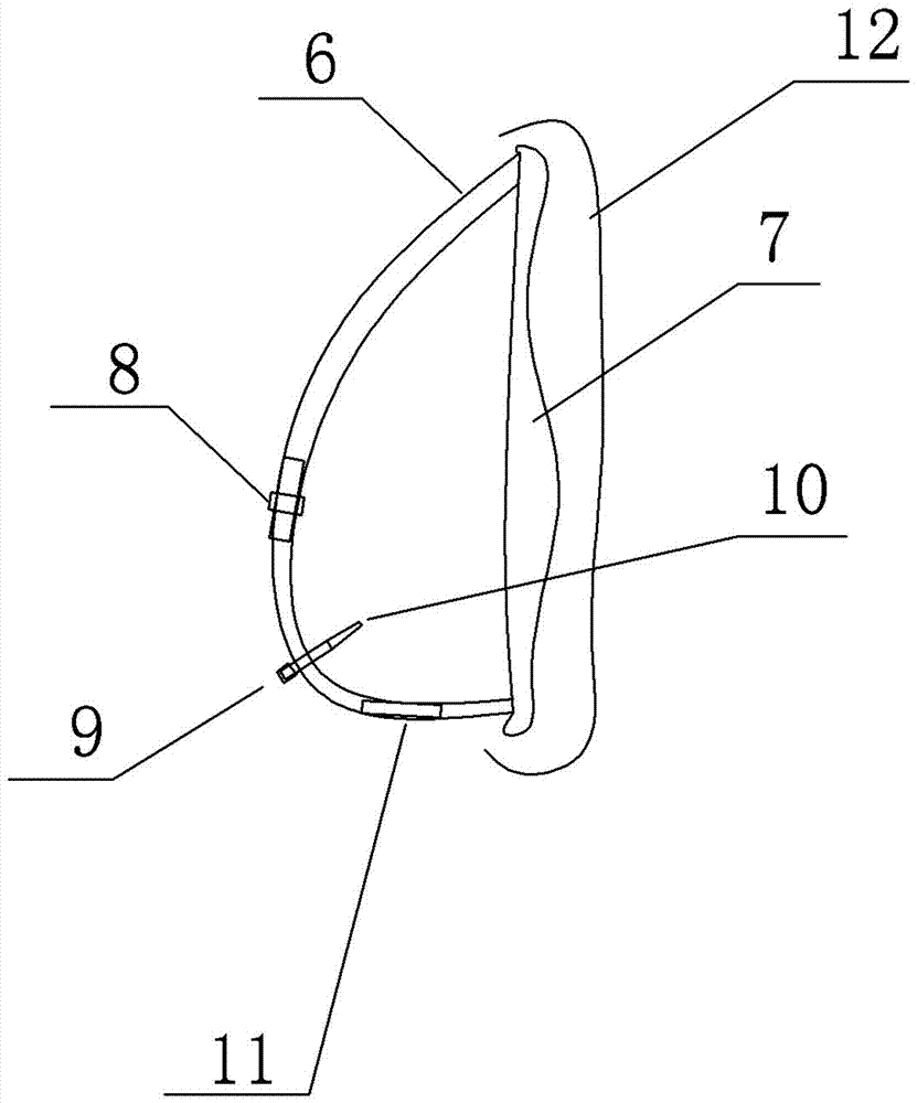 Compressed air water supply rescue device with personnel positioning function