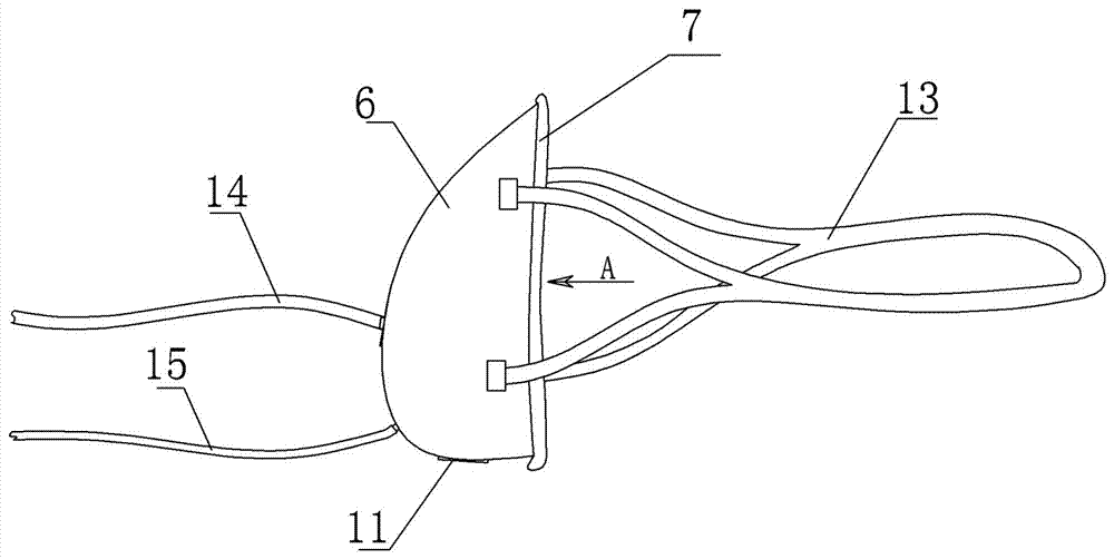 Compressed air water supply rescue device with personnel positioning function