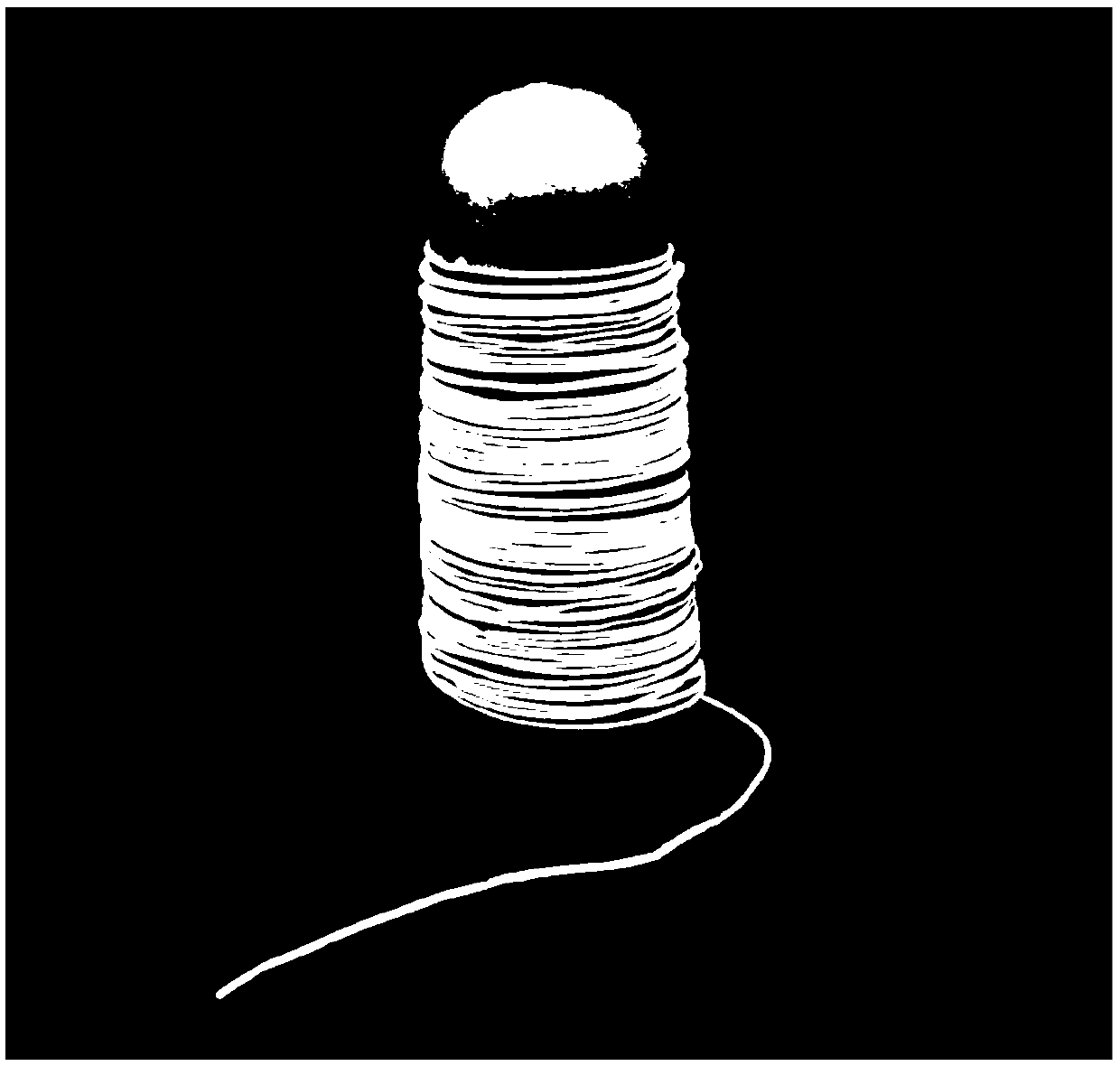 Preparation method, product and application of porous fibers with oriented pore structures