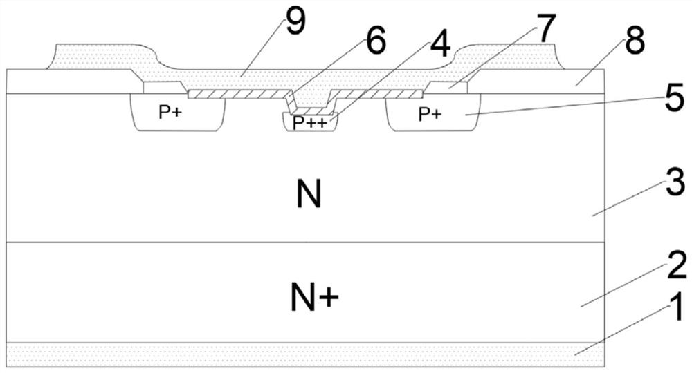 A High Power High Voltage Schottky Barrier Diode