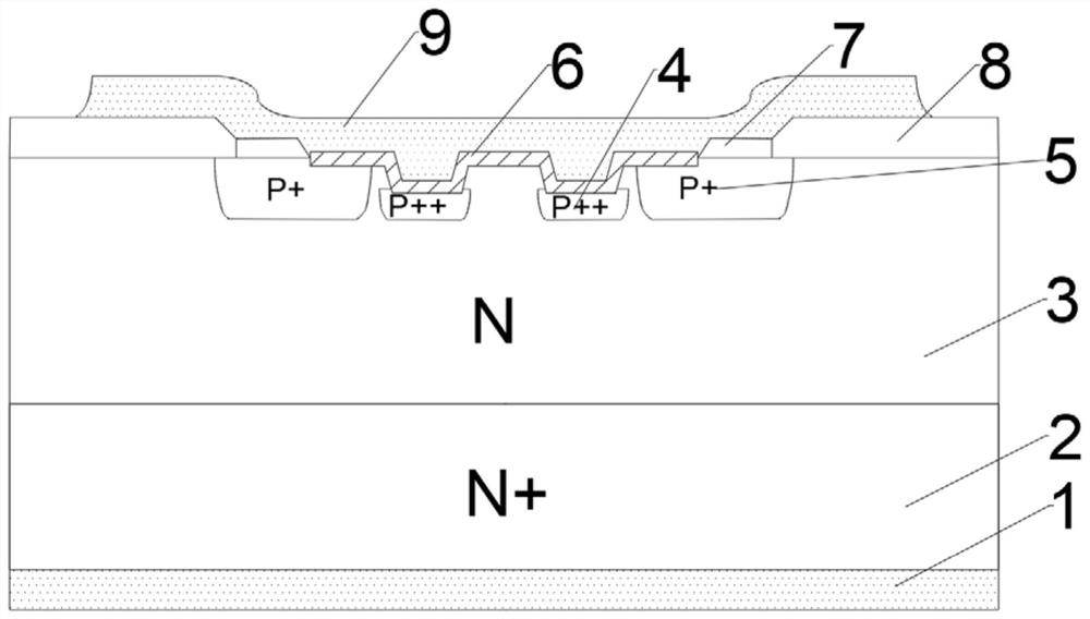 A High Power High Voltage Schottky Barrier Diode