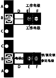 Preparation of automatic cleaning paper-based sensing device and application of automatic cleaning paper-based sensing device in ion analysis