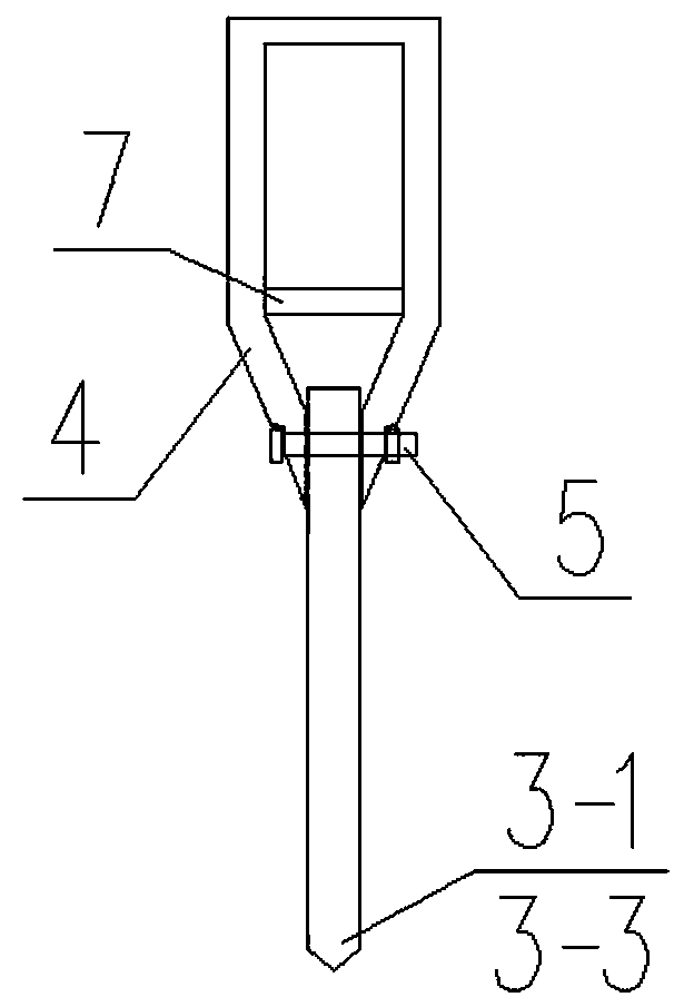 Soil pressure testing device and testing method