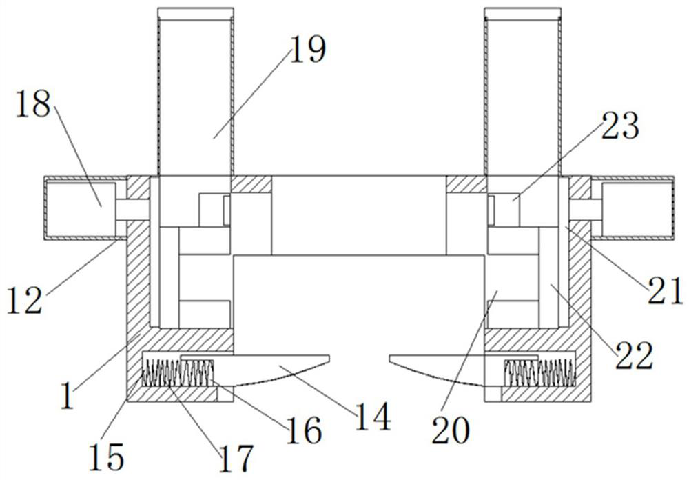 Rapid installation equipment for lifeline stand column