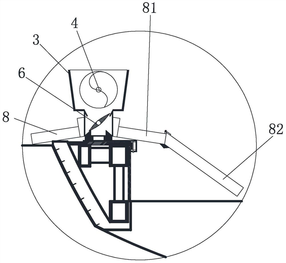 Tunnel inverted arch and inverted arch filling and pouring construction device and system