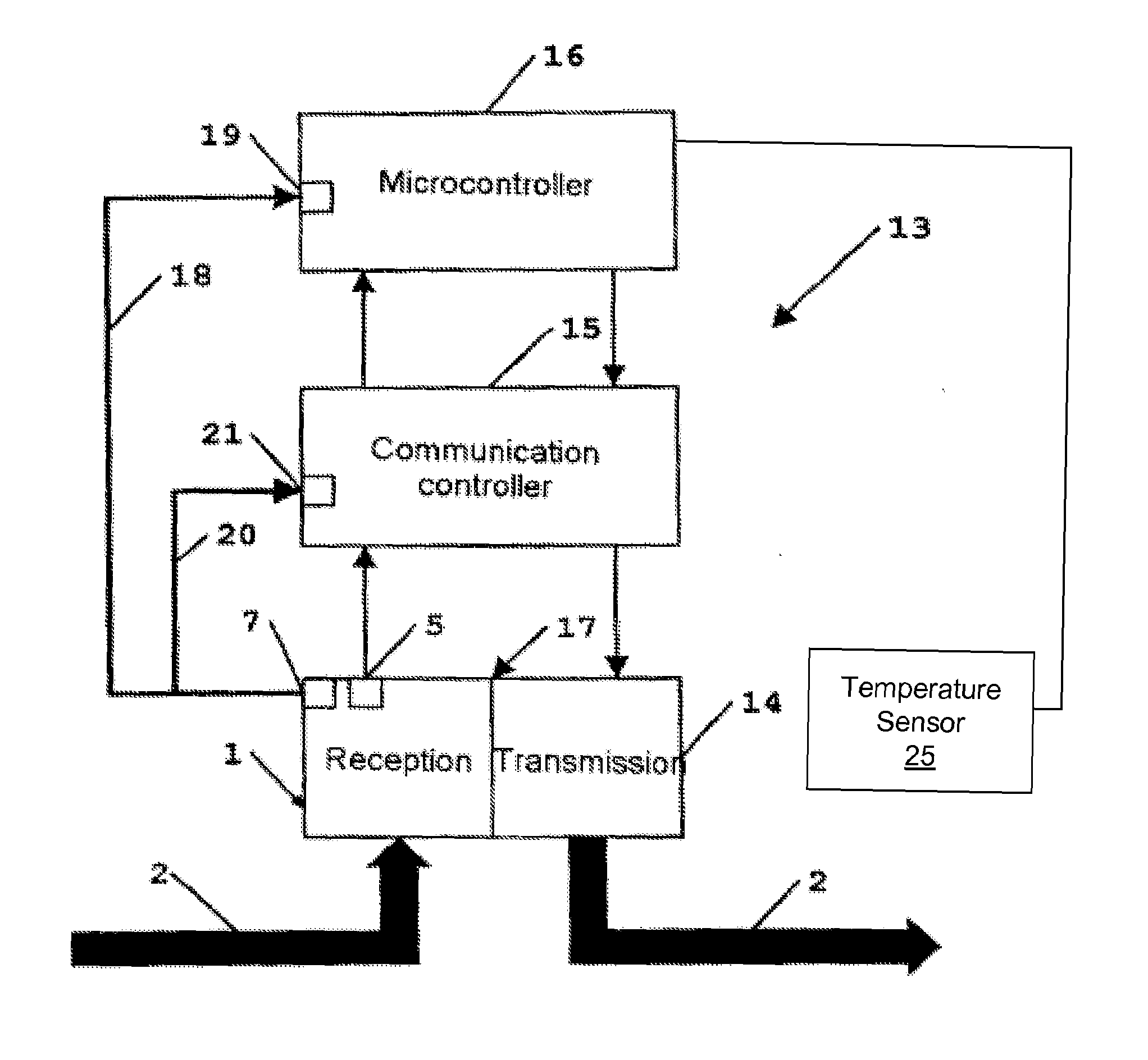 Detection of optical light power