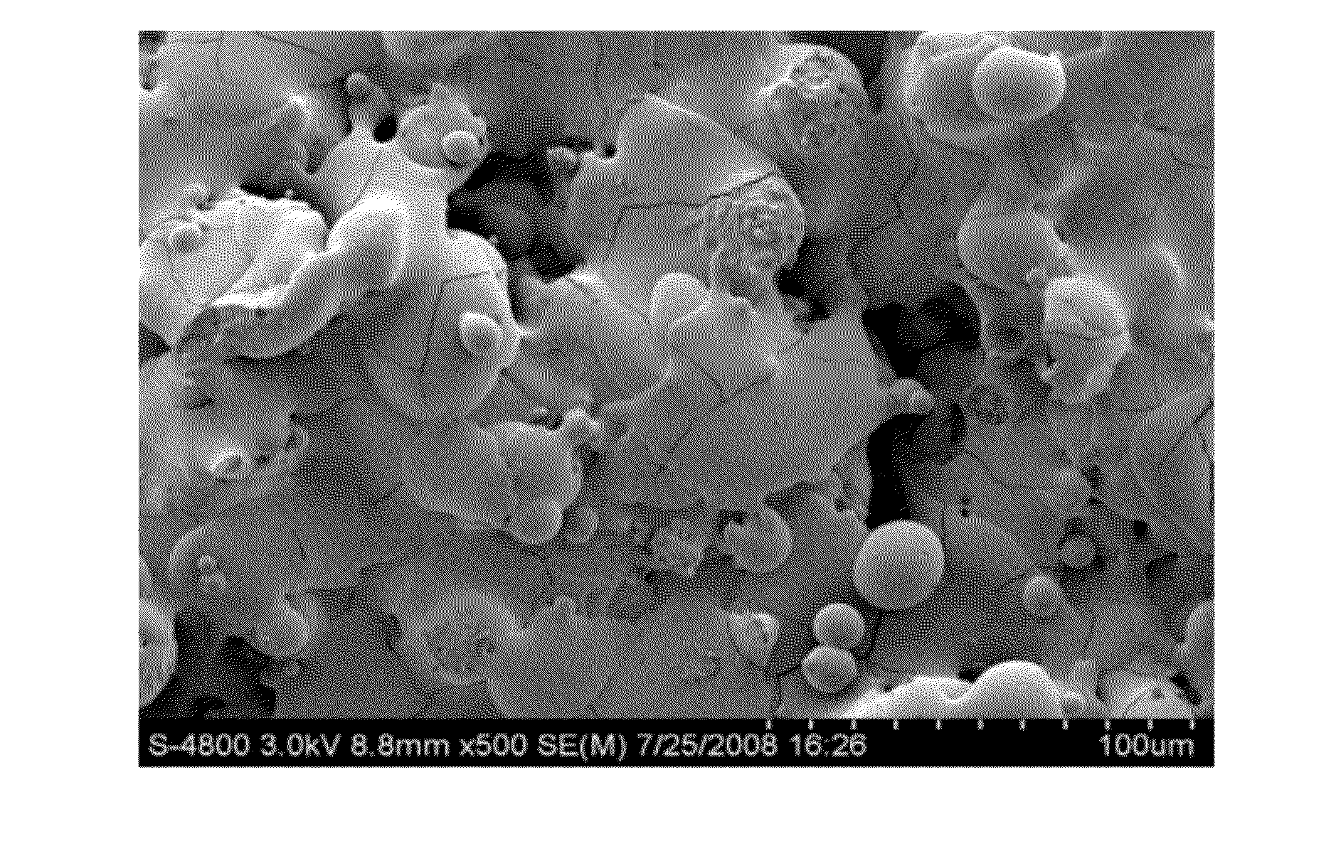 Method for preparing porous hydroxyapatite coatings by suspension plasma spraying