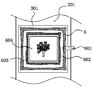 Energy-saving and environment-friendly decorative plate production device