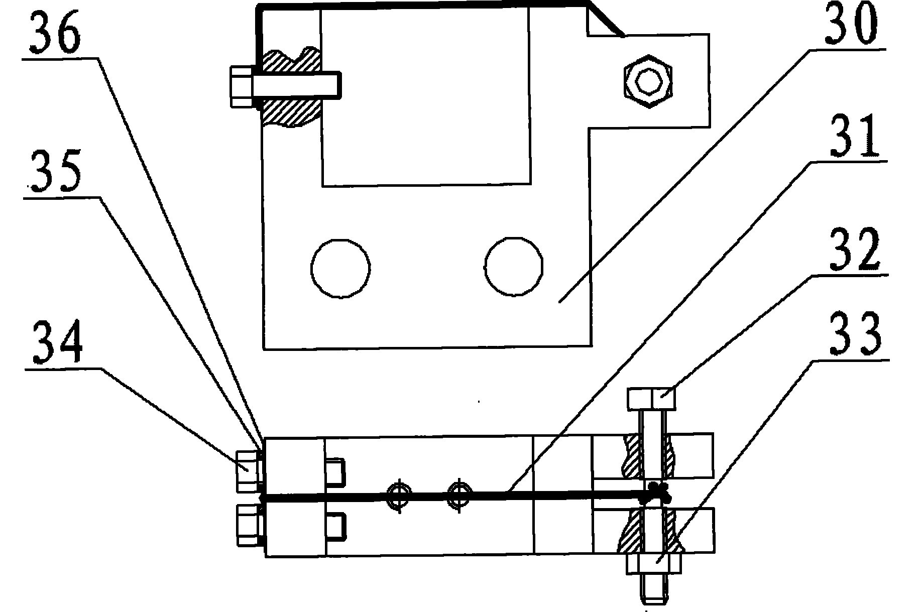 Tensioning type micro-bending forming method and device