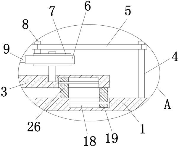 Cement floor mopping equipment for building